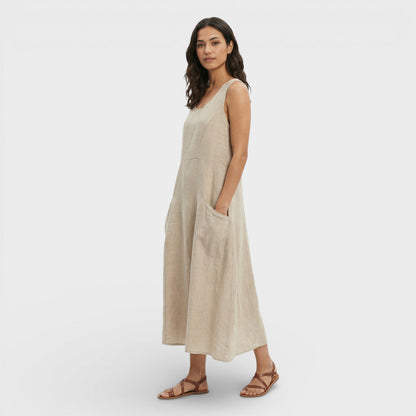 Vestido Mujer Ligero Tejido Suave Ajuste Cómodo