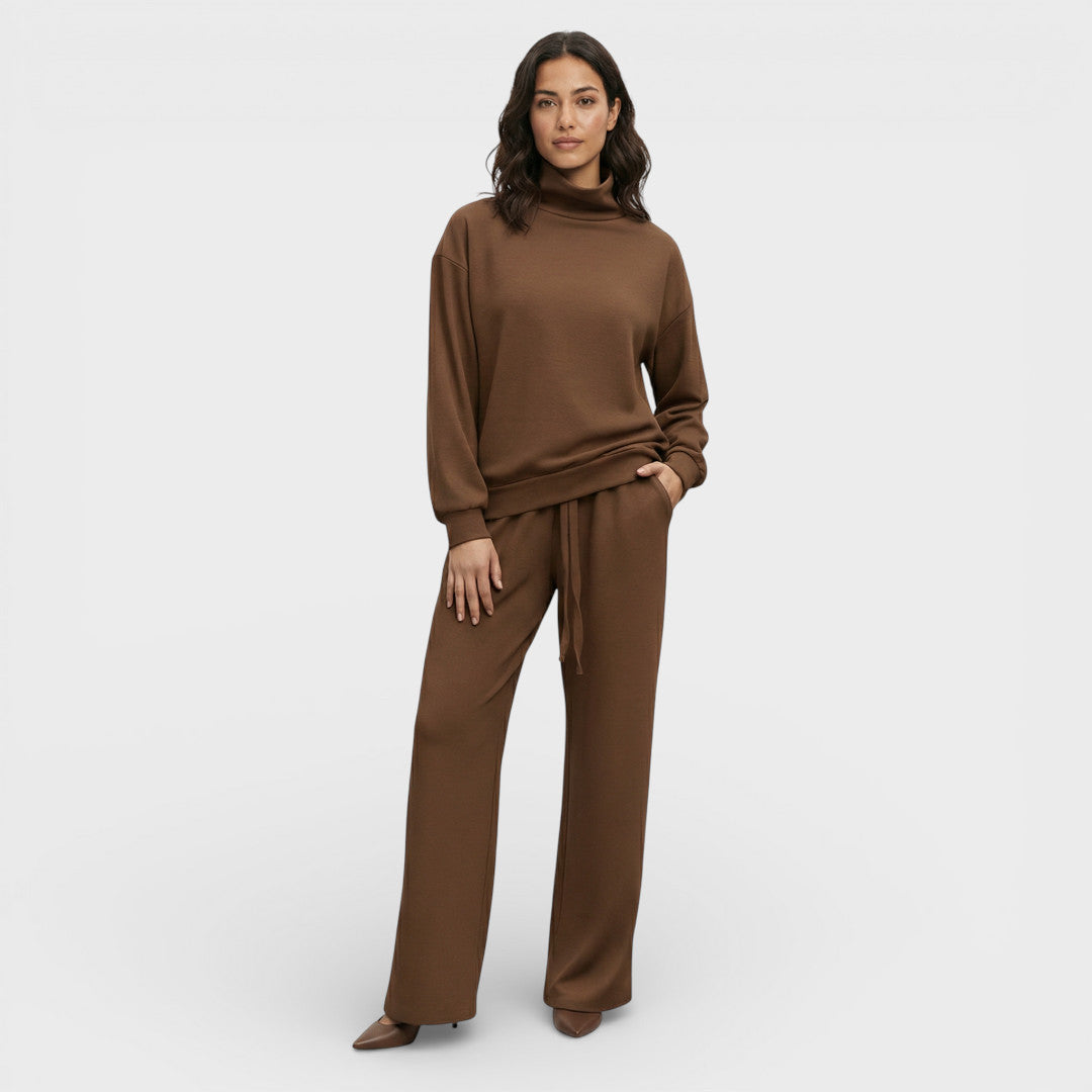 Conjunto Mujer de Punto Dos Piezas Ajustado