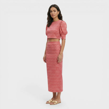 Conjunto Mujer Dos Piezas Espalda Abierta