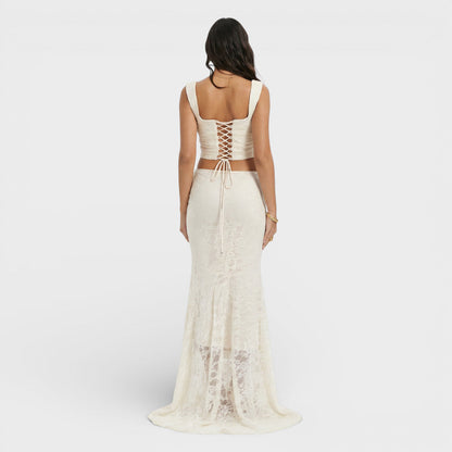 Conjunto Mujer y Falda Ajuste Elegante