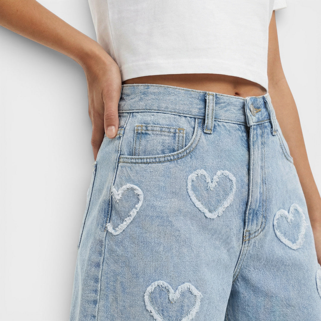 Shorts Mujer Vaqueros Cintura Alta