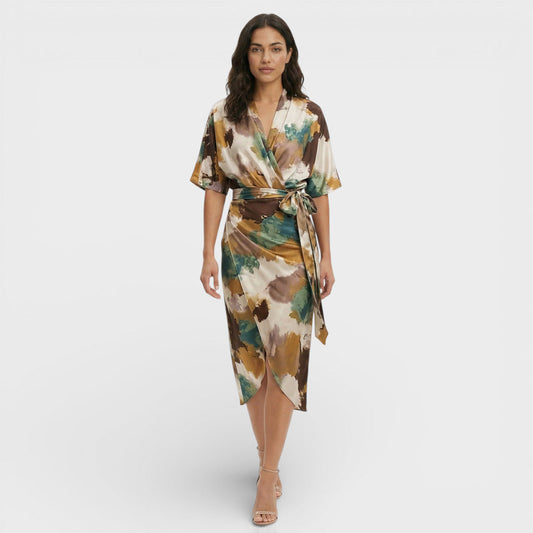 Vestido Largo Mujer Escote en V - Mavetta