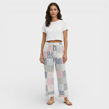 Pantalones Tobilleros Mujer Estampados Ajuste Slim
