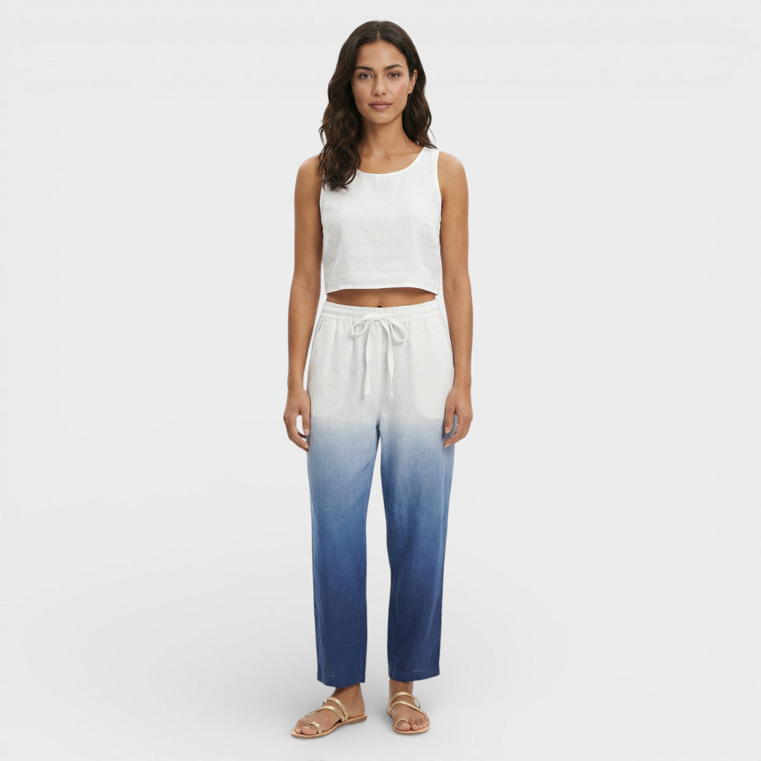 Pantalones Tobilleros Mujer Estampados Ajuste Slim