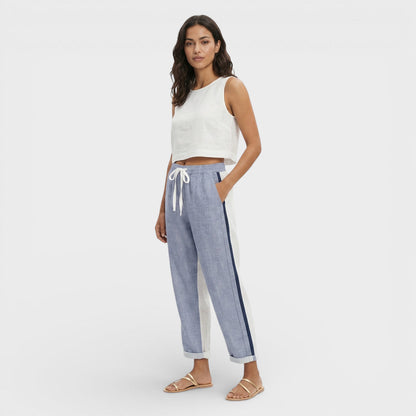 Pantalones Tobilleros Mujer Estampados Ajuste Slim