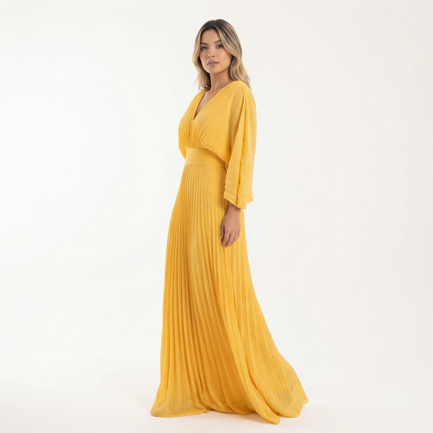 Vestido Largo Mujer Fluido Suelto
