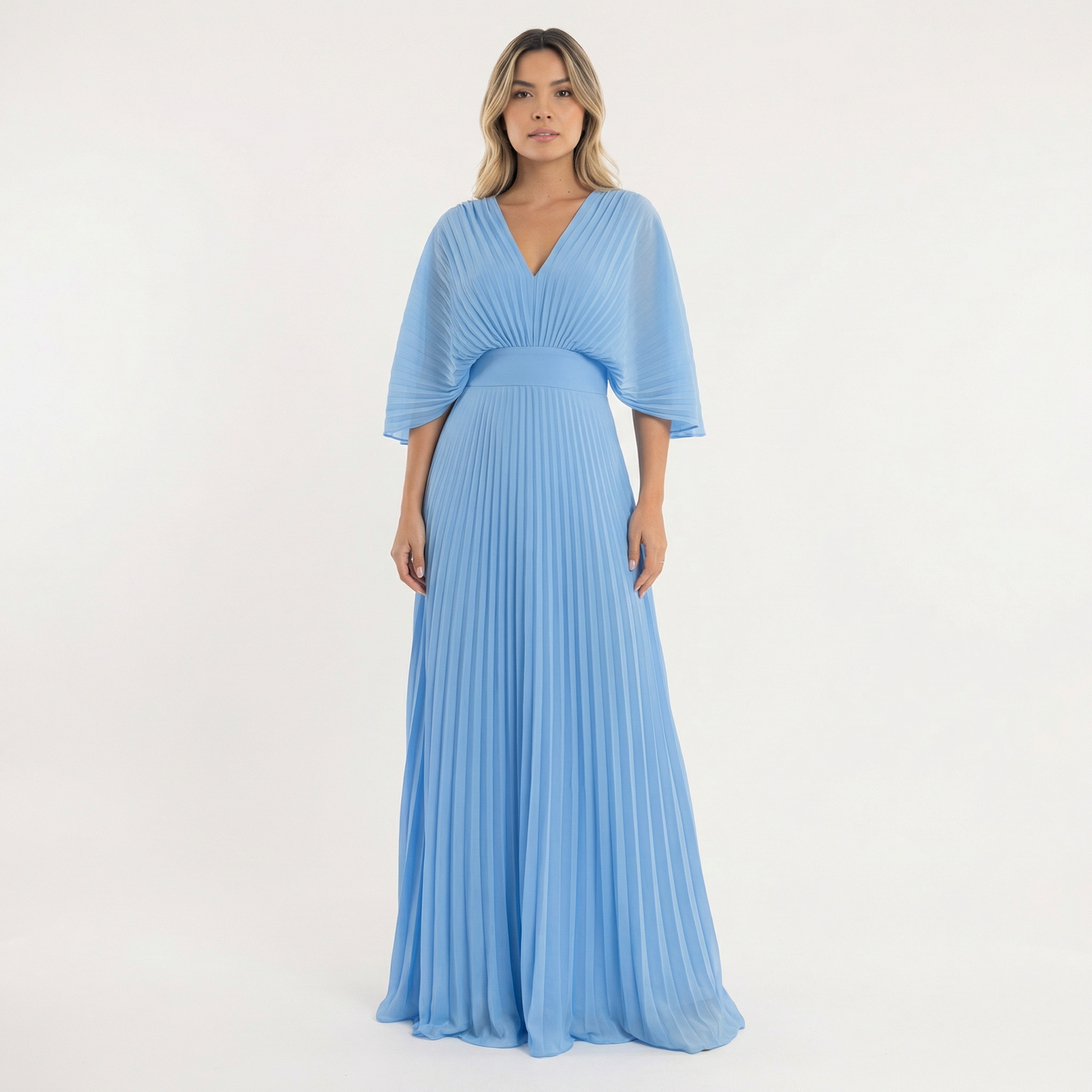 Vestido Largo Mujer Fluido Suelto