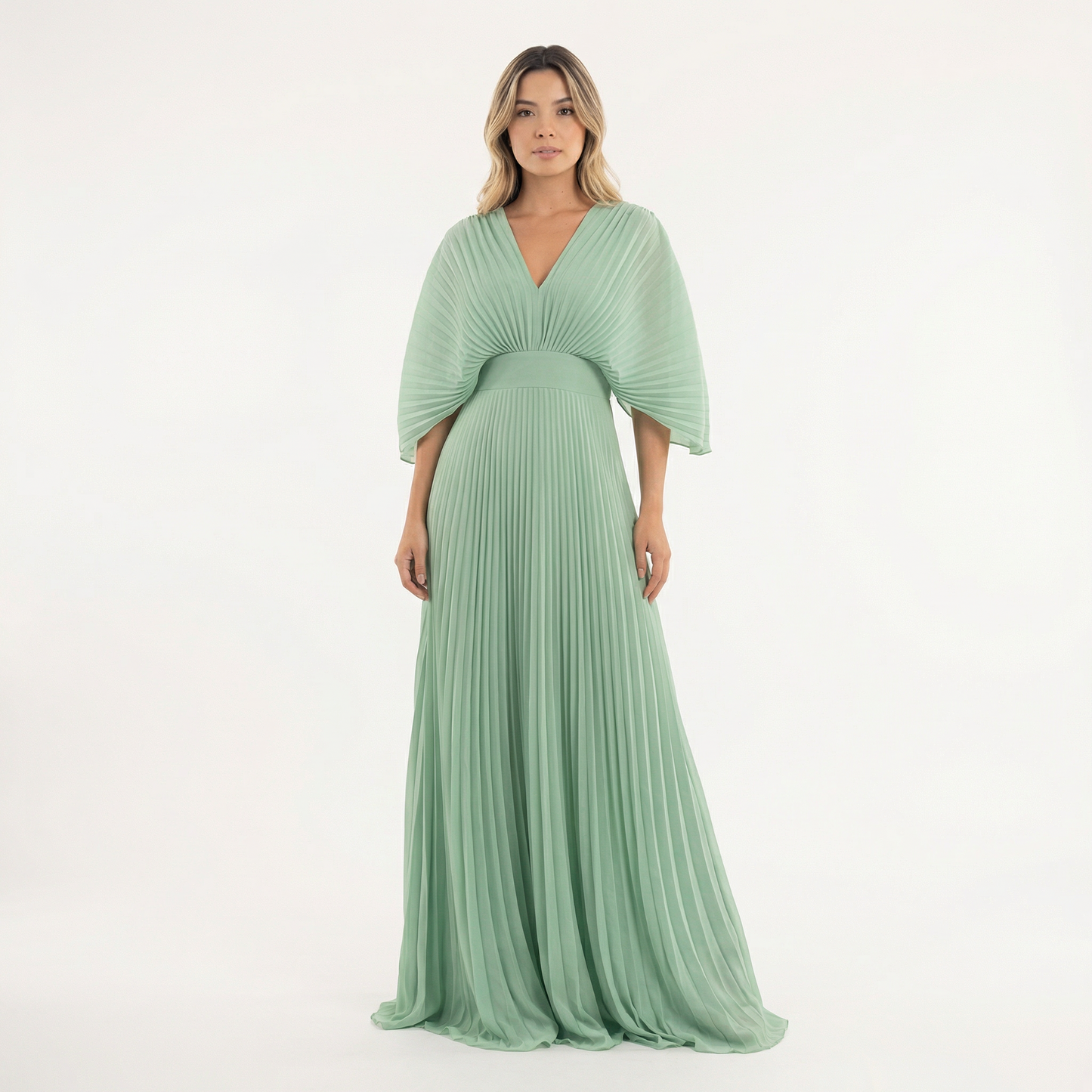 Vestido Largo Mujer Fluido Suelto