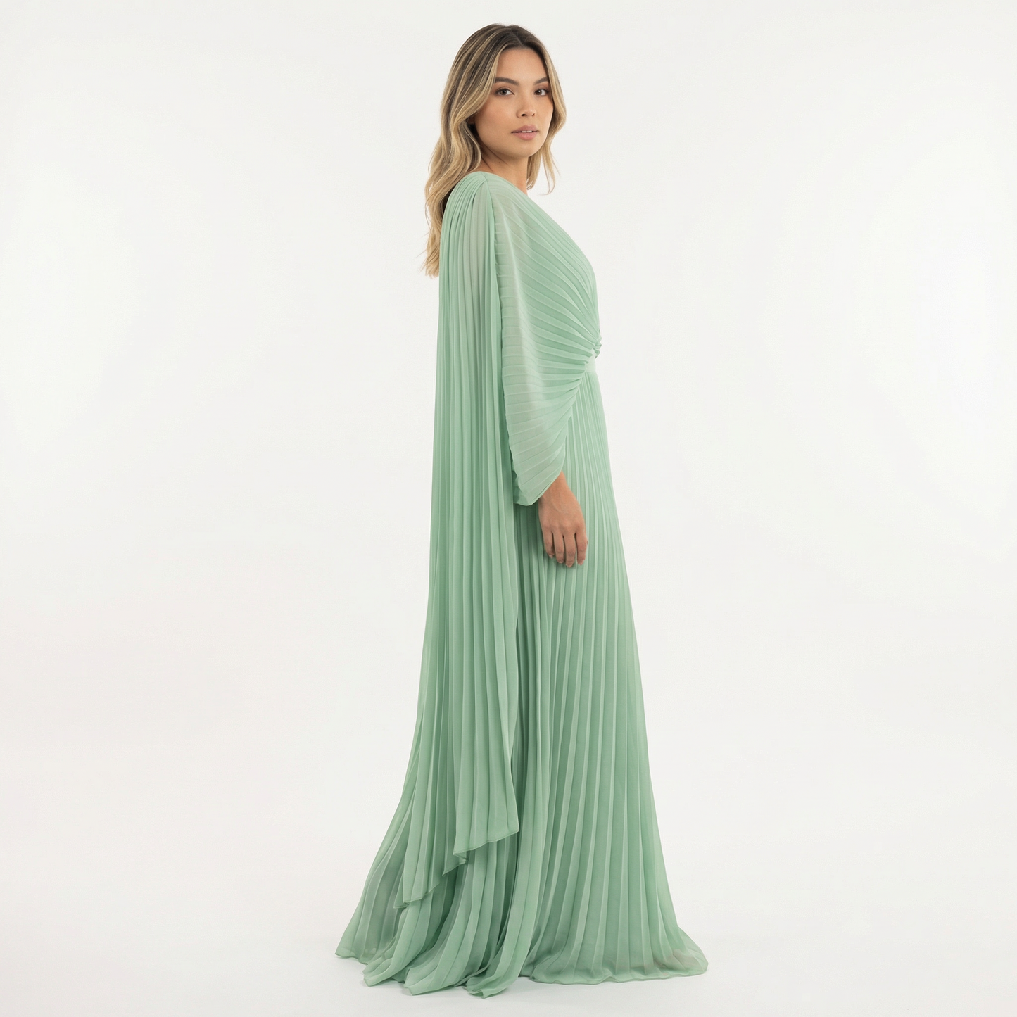Vestido Largo Mujer Fluido Suelto