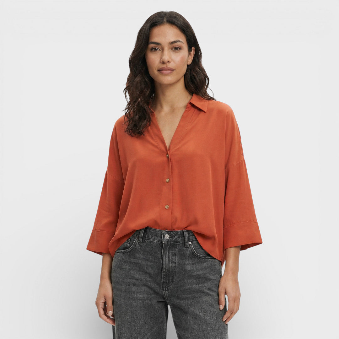 Camisa mujer Manga amplia