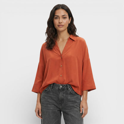 Camisa mujer Manga amplia