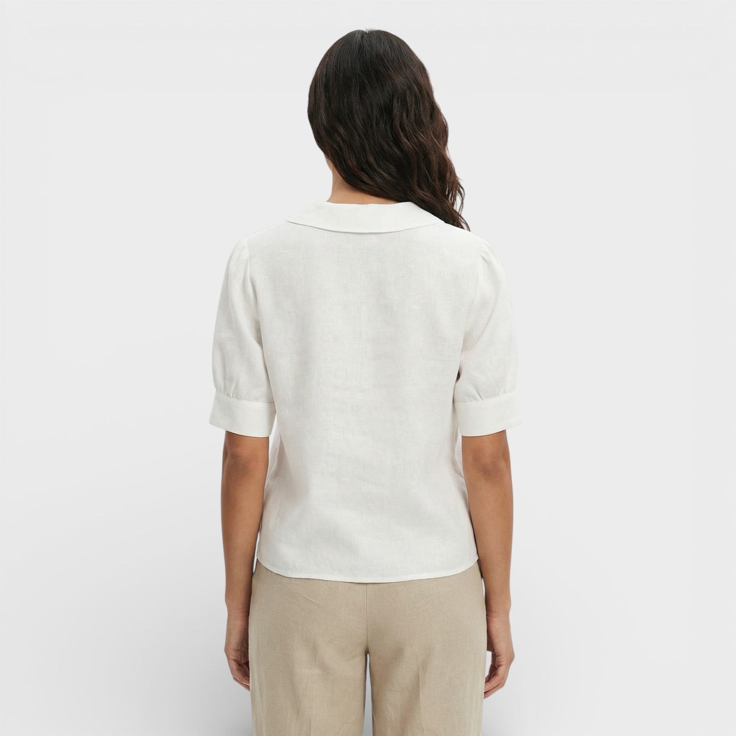 Camiseta Mujer Algodón Corte Recto