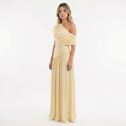Vestido Fiesta Mujer Asimétrico Largo