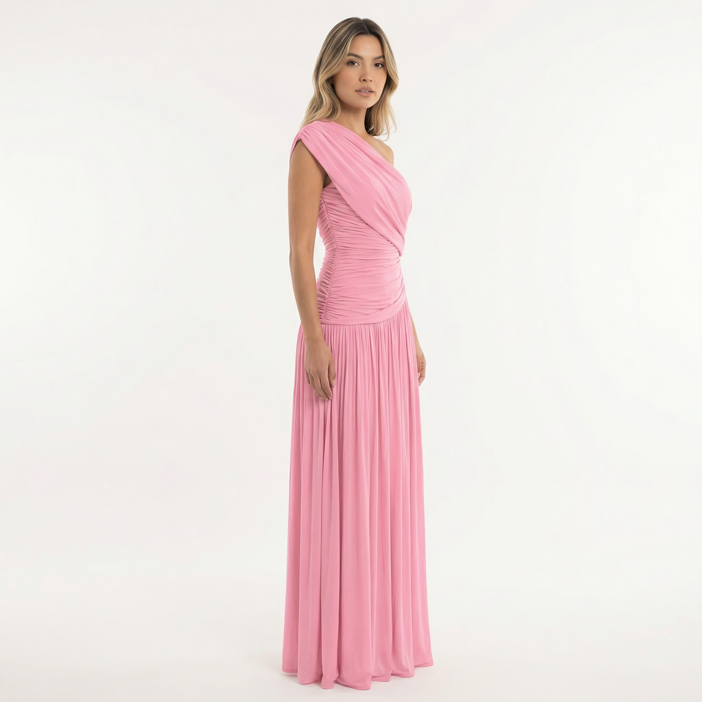 Vestido Fiesta Mujer Asimétrico Largo