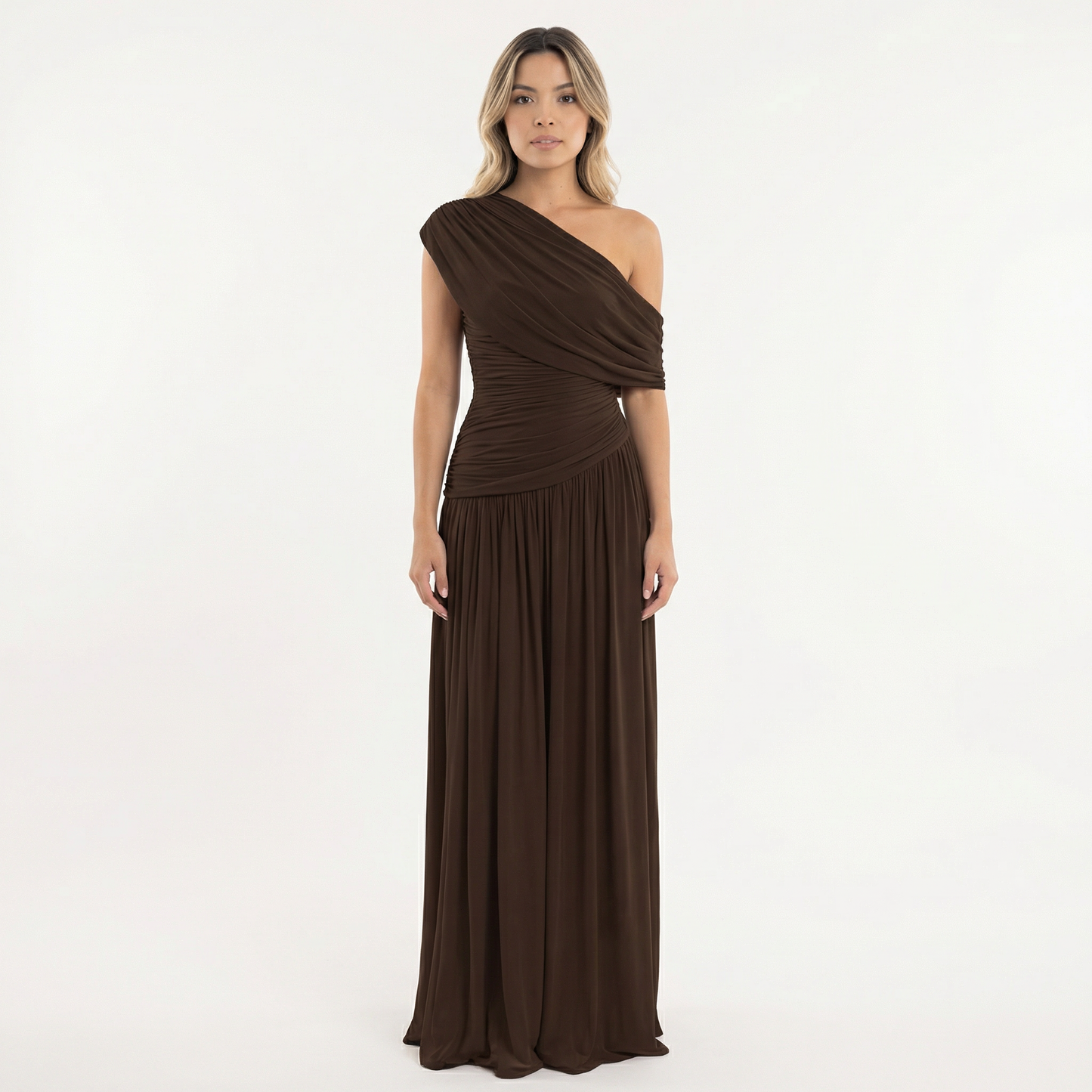 Vestido Fiesta Mujer Asimétrico Largo