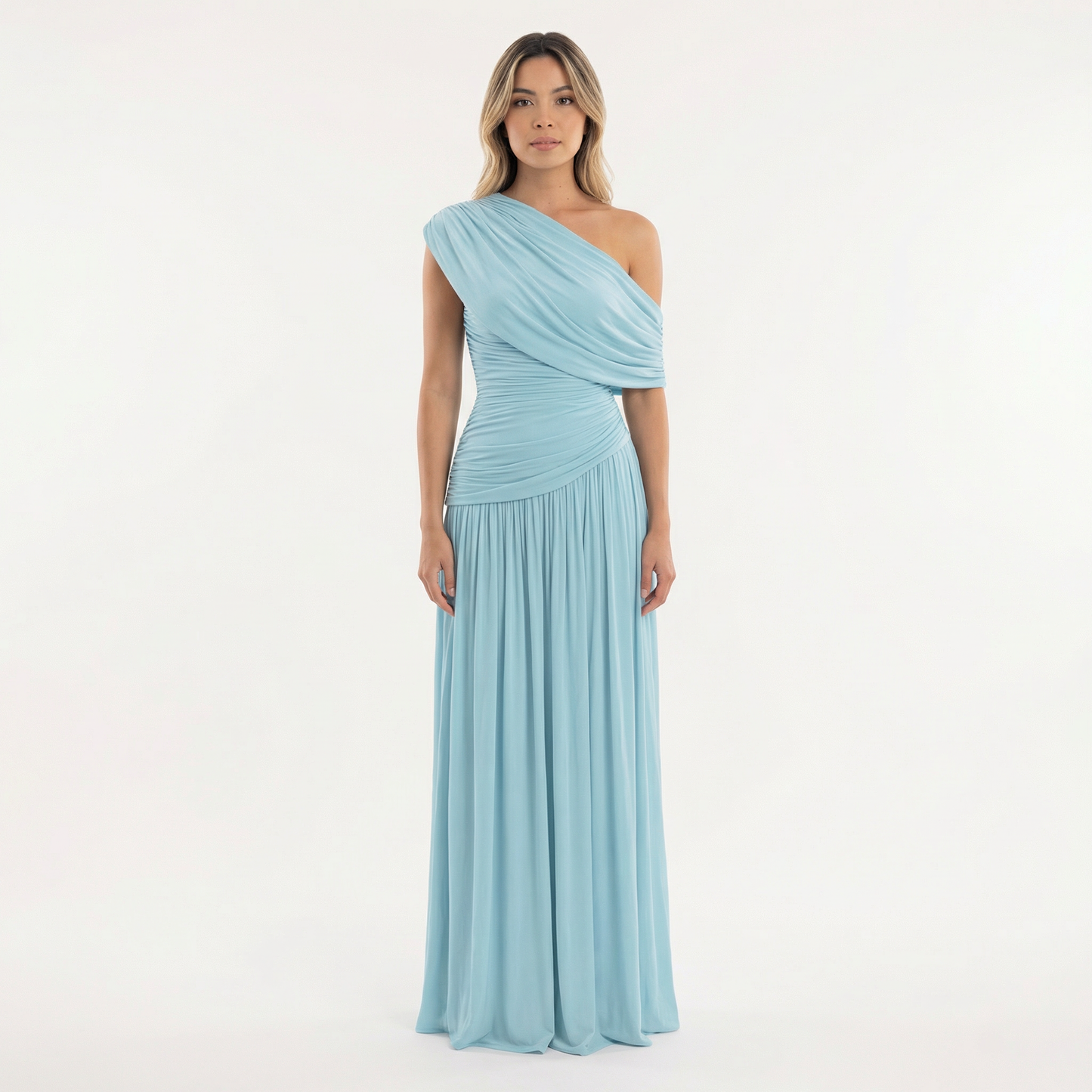 Vestido Fiesta Mujer Asimétrico Largo