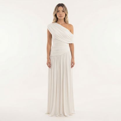 Vestido Fiesta Mujer Asimétrico Largo
