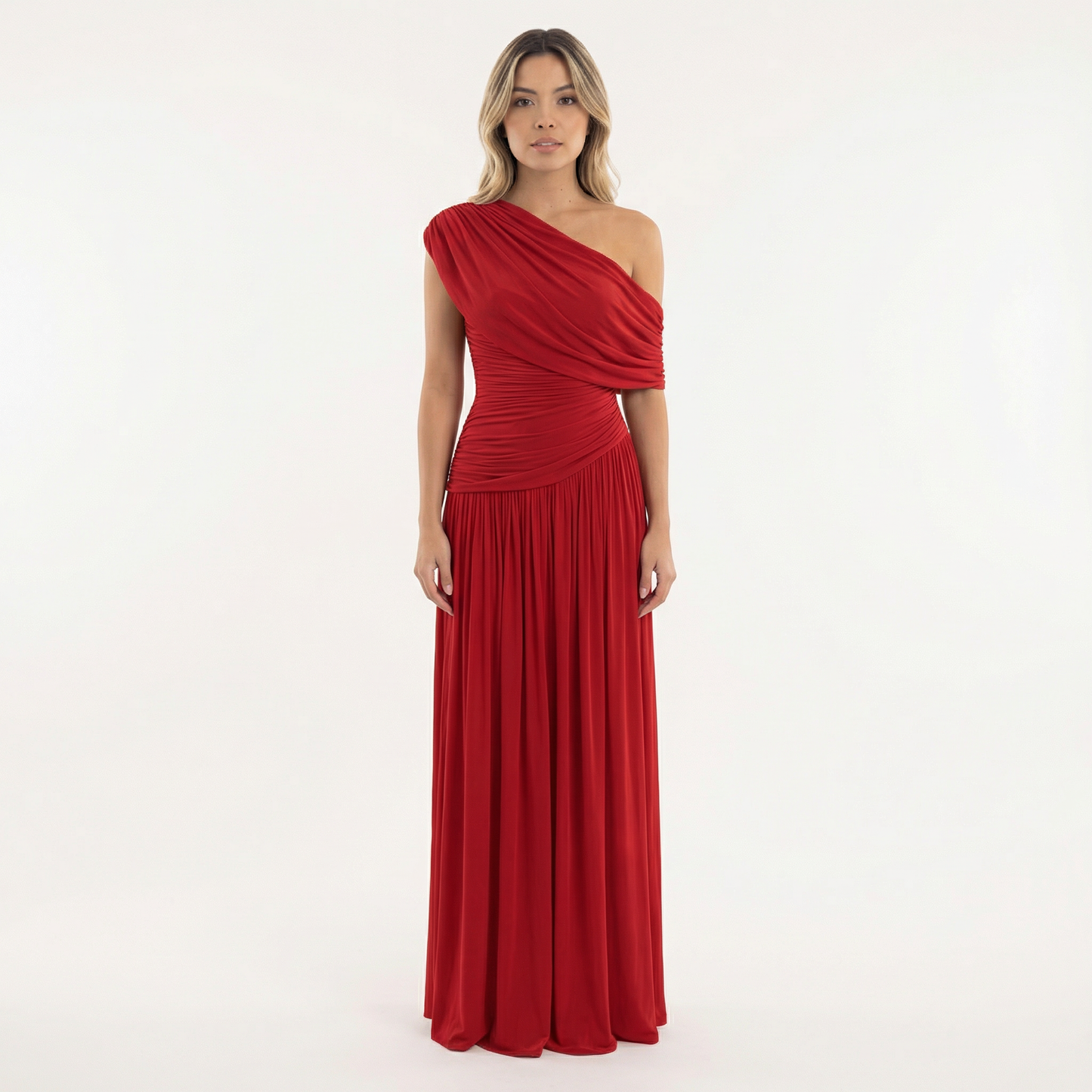 Vestido Fiesta Mujer Asimétrico Largo