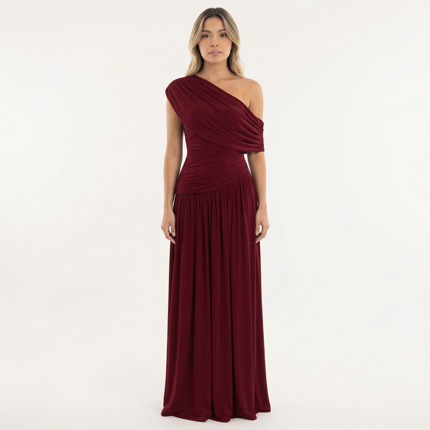 Vestido Fiesta Mujer Asimétrico Largo