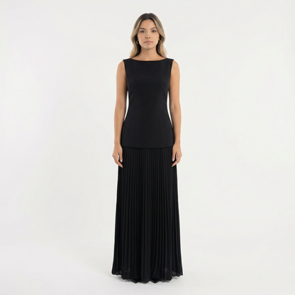 Conjunto Mujer de Fiesta con Chaleco Elegante
