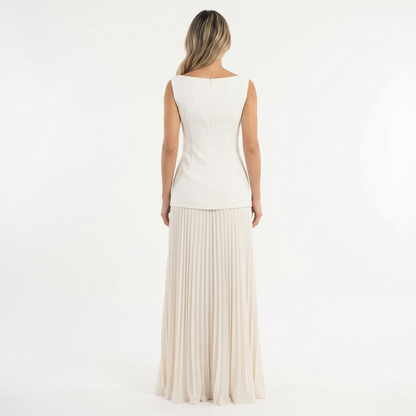 Conjunto Mujer de Fiesta con Chaleco Elegante