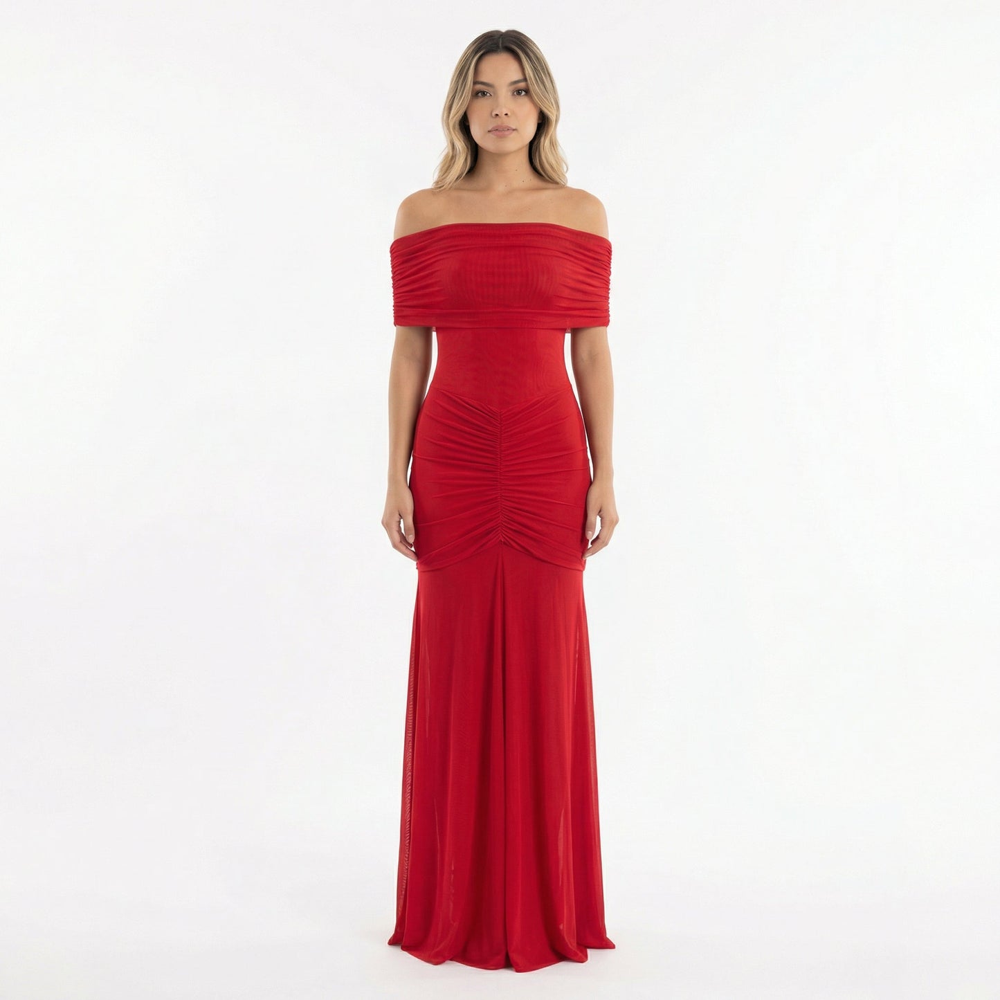 Vestido Largo Mujer Fiesta Corte Elegante - Mavetta