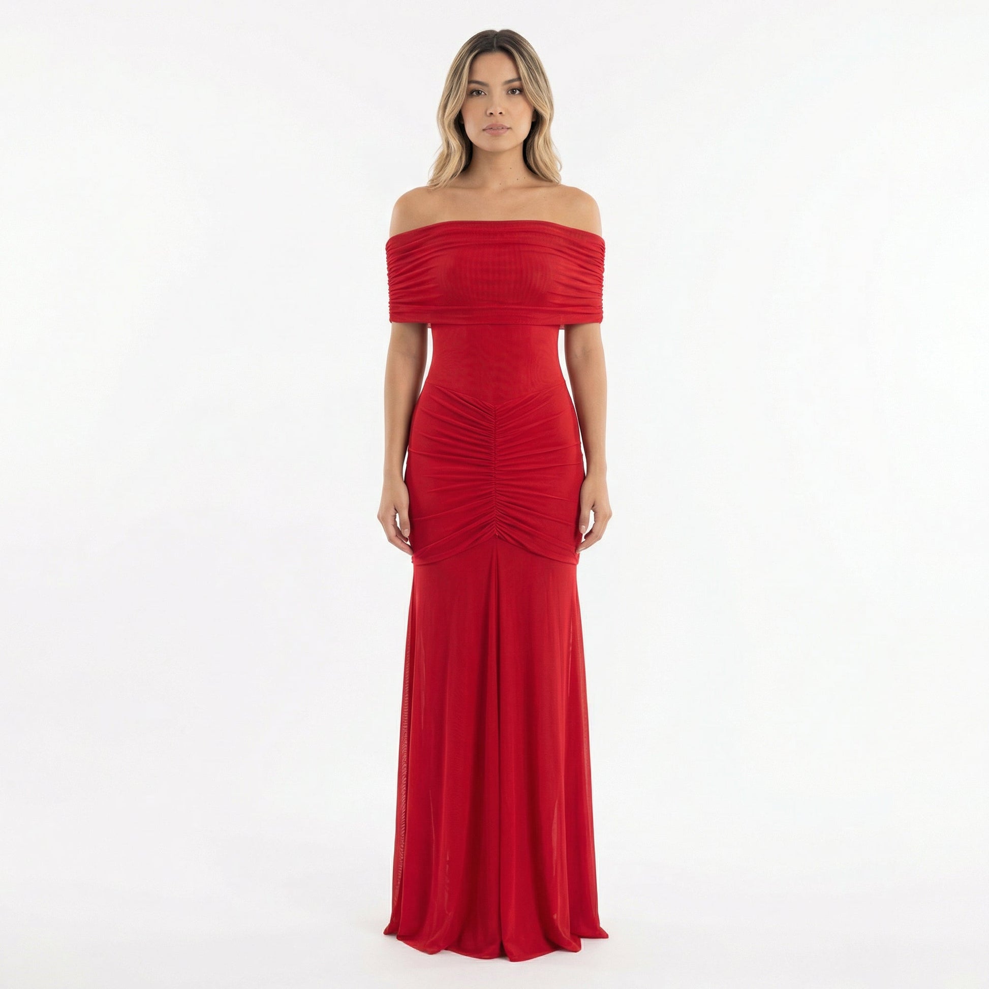Vestido Largo Mujer Fiesta Corte Elegante - Mavetta