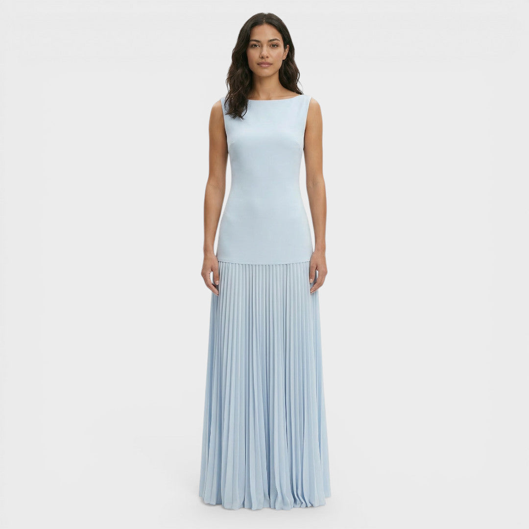 Conjunto Mujer Vestido Plisado Ajuste Comodo