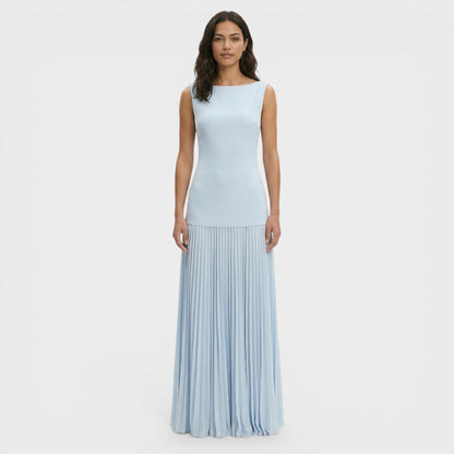 Conjunto Mujer Vestido Plisado Ajuste Comodo