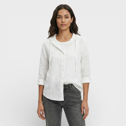 Blusa Mujer Holgada con Capucha Casual