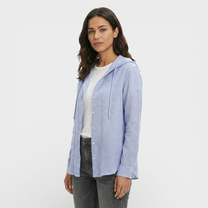 Blusa Mujer Holgada con Capucha Casual