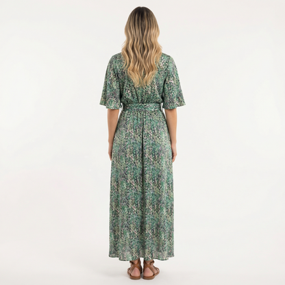 Vestido Largo Mujer Estilo Boho Abertura