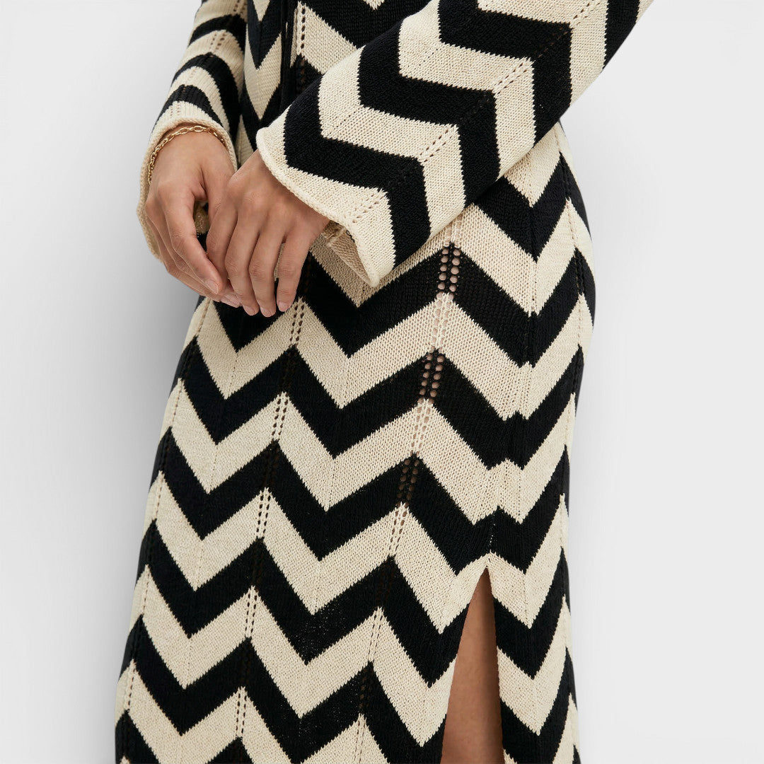 Vestido Mujer de Punto Ajuste Elegante