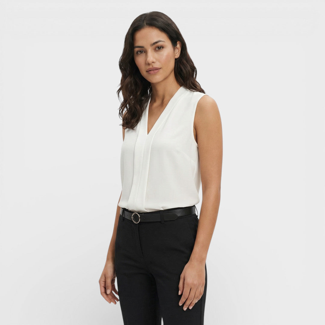 Blusa Mujer Sin Mangas Holgada