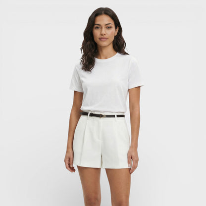 Shorts mujer Tiro Alto Cinturón Ajustable