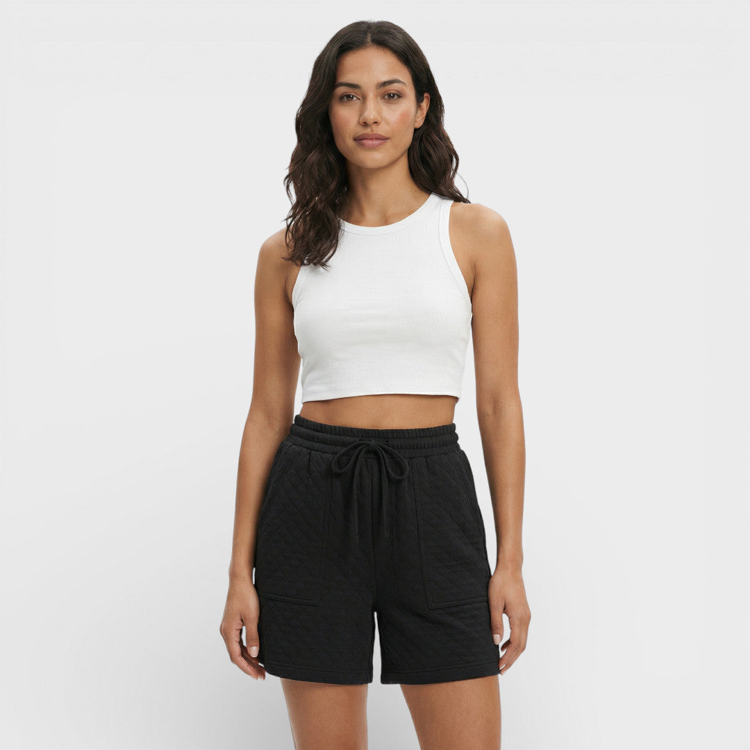 Shorts Mujer Tiro Alto Holgados Comodos
