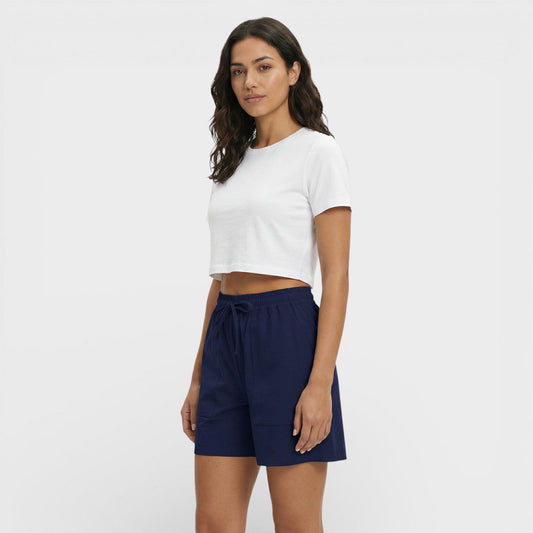Shorts Mujer Tiro Alto Holgados Comodos - Mavetta