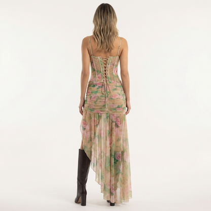 Vestido Largo Mujer de Tela Ligera Estilo Verano