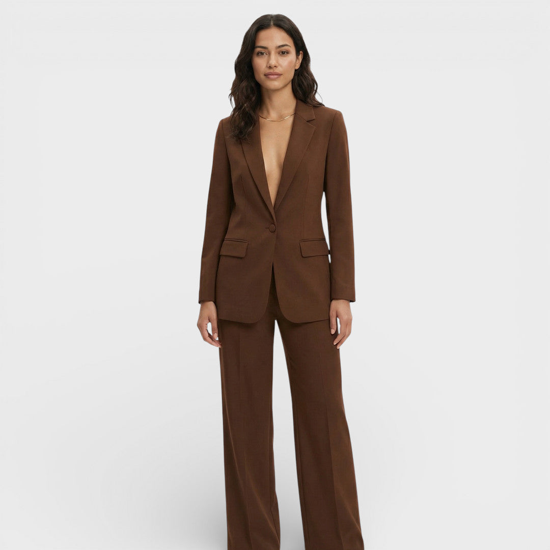 Conjunto Sastre Mujer Blazer y Pantalón Ajustado