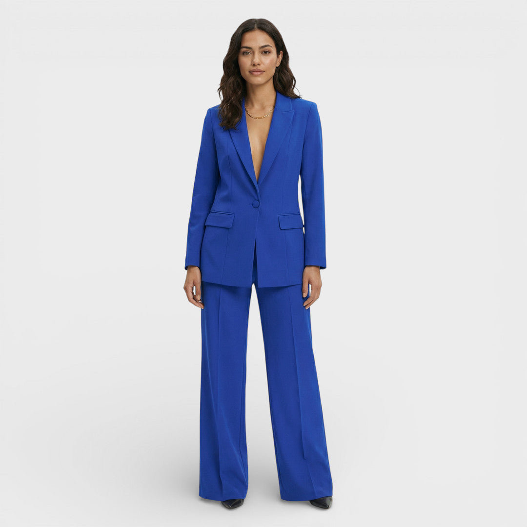 Conjunto Sastre Mujer Blazer y Pantalón Ajustado - Mavetta
