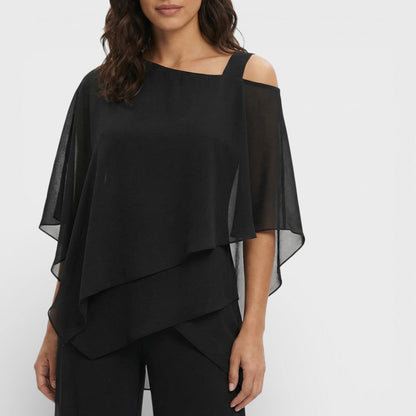 Conjunto Mujer Blusa y Pantalón Corte Clásico