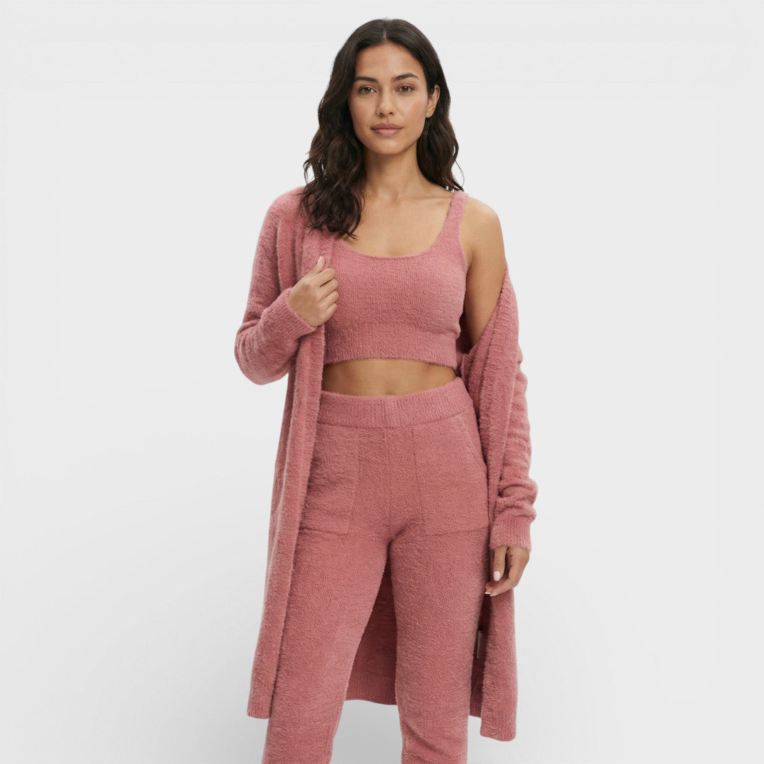 Conjunto loungewear mujer de tres piezas cómodo