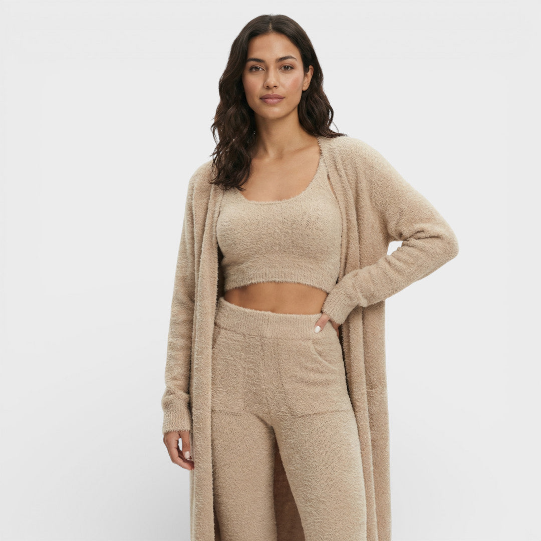 Conjunto loungewear mujer de tres piezas cómodo