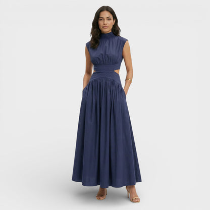 Vestido Maxi Mujer Formal Sin Mangas