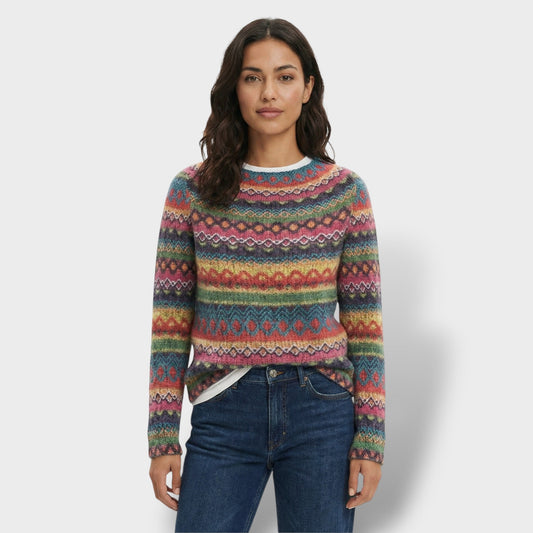 Suéter Vintage Mujer Cuello Redondo - Mavetta