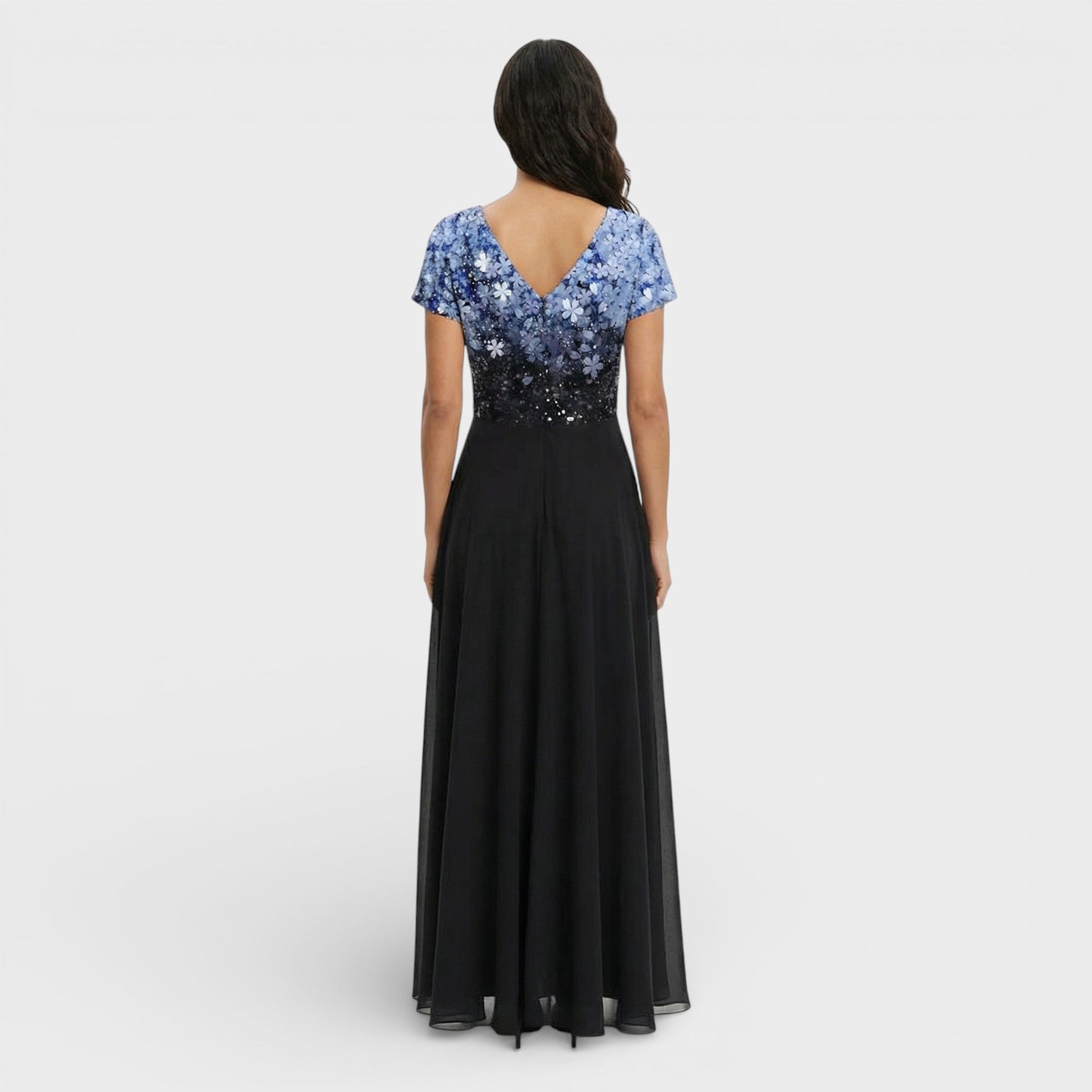 Vestido Maxi Floral Invitada De Boda