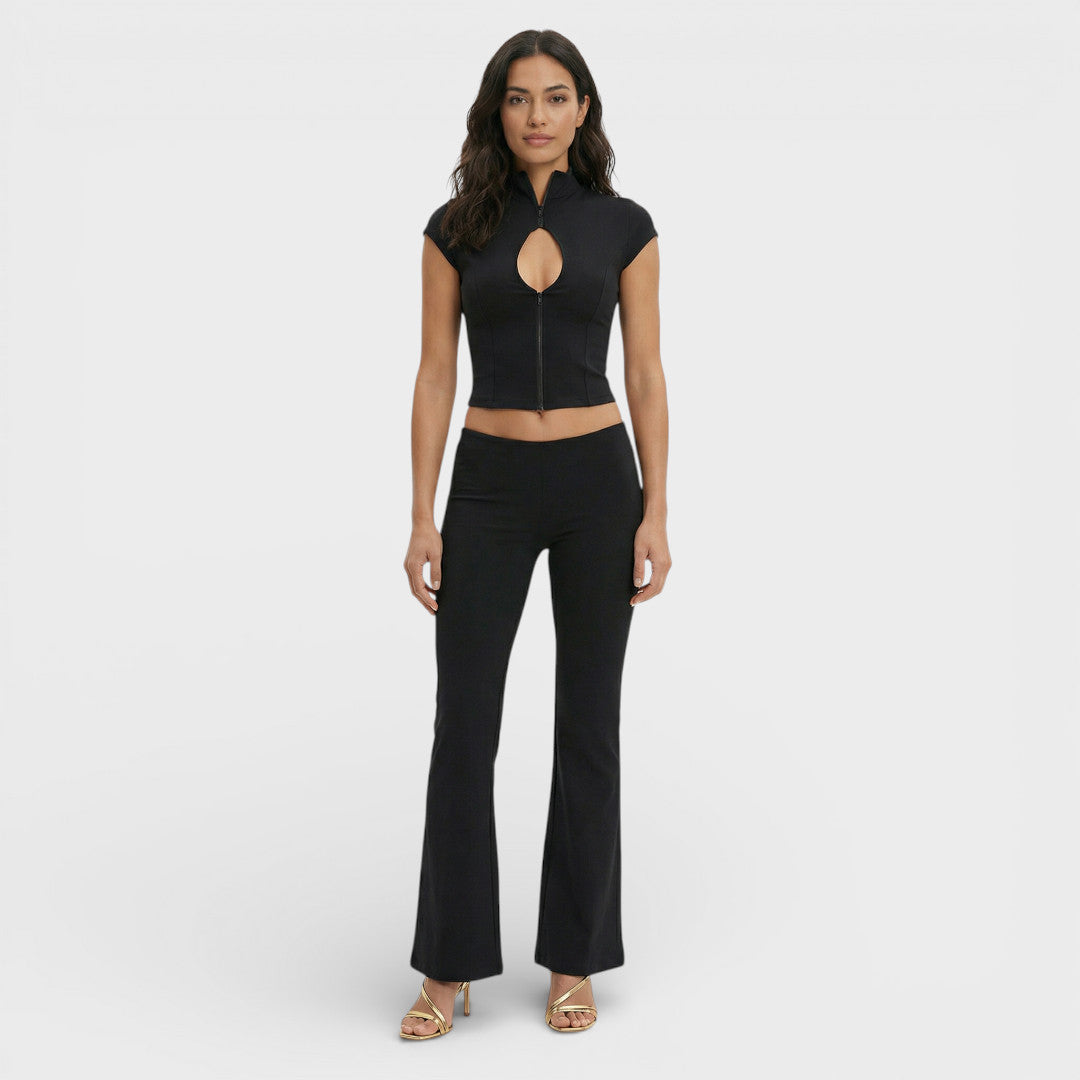 Conjunto Mujer Dos Piezas Calado Ajustado