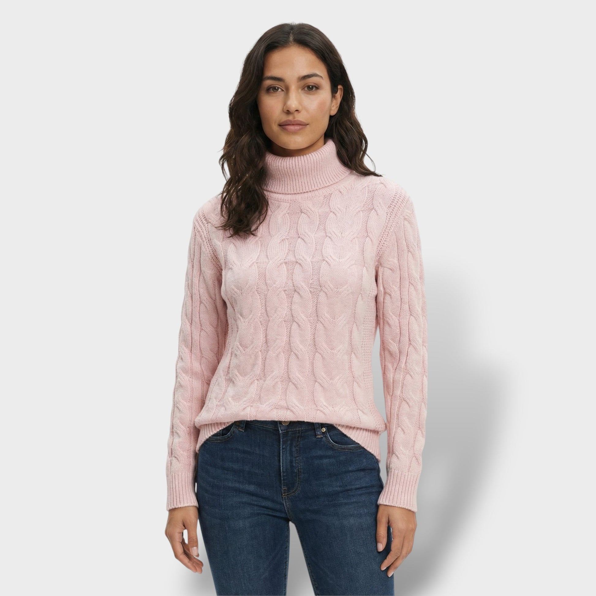 Jersey Cuello Alto Mujer Ajustado - Mavetta