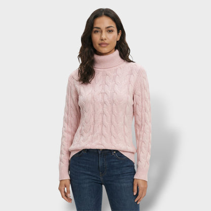 Jersey Cuello Alto Mujer Ajustado - Mavetta