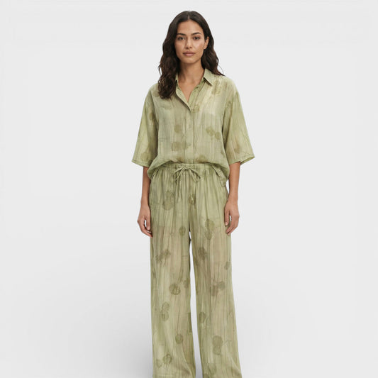 Conjunto Mujer Jacquard Ajuste Elegante - Mavetta